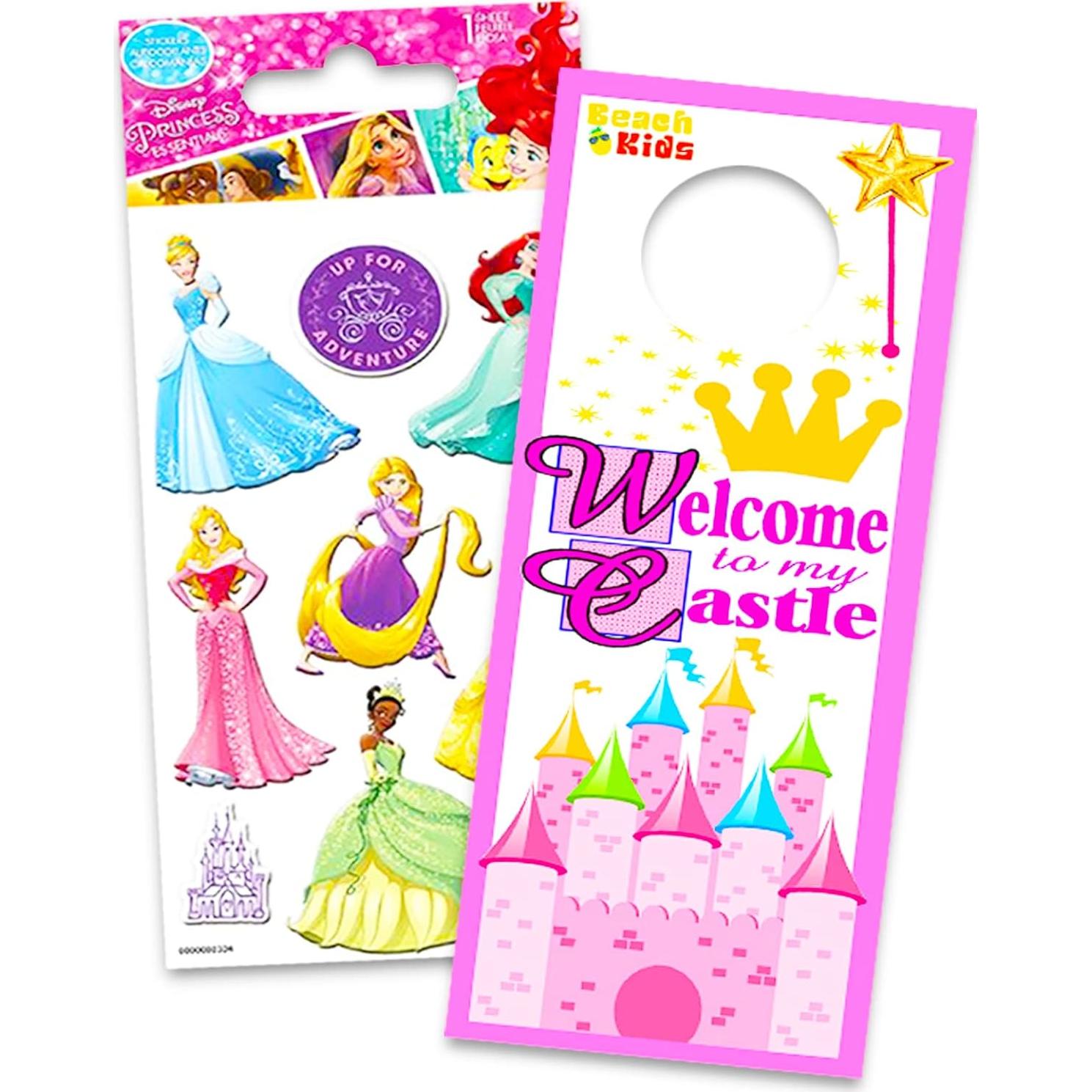 Conjunto Diario y Bolígrafo Princesa Disney 3 Piezas 150 Hojas