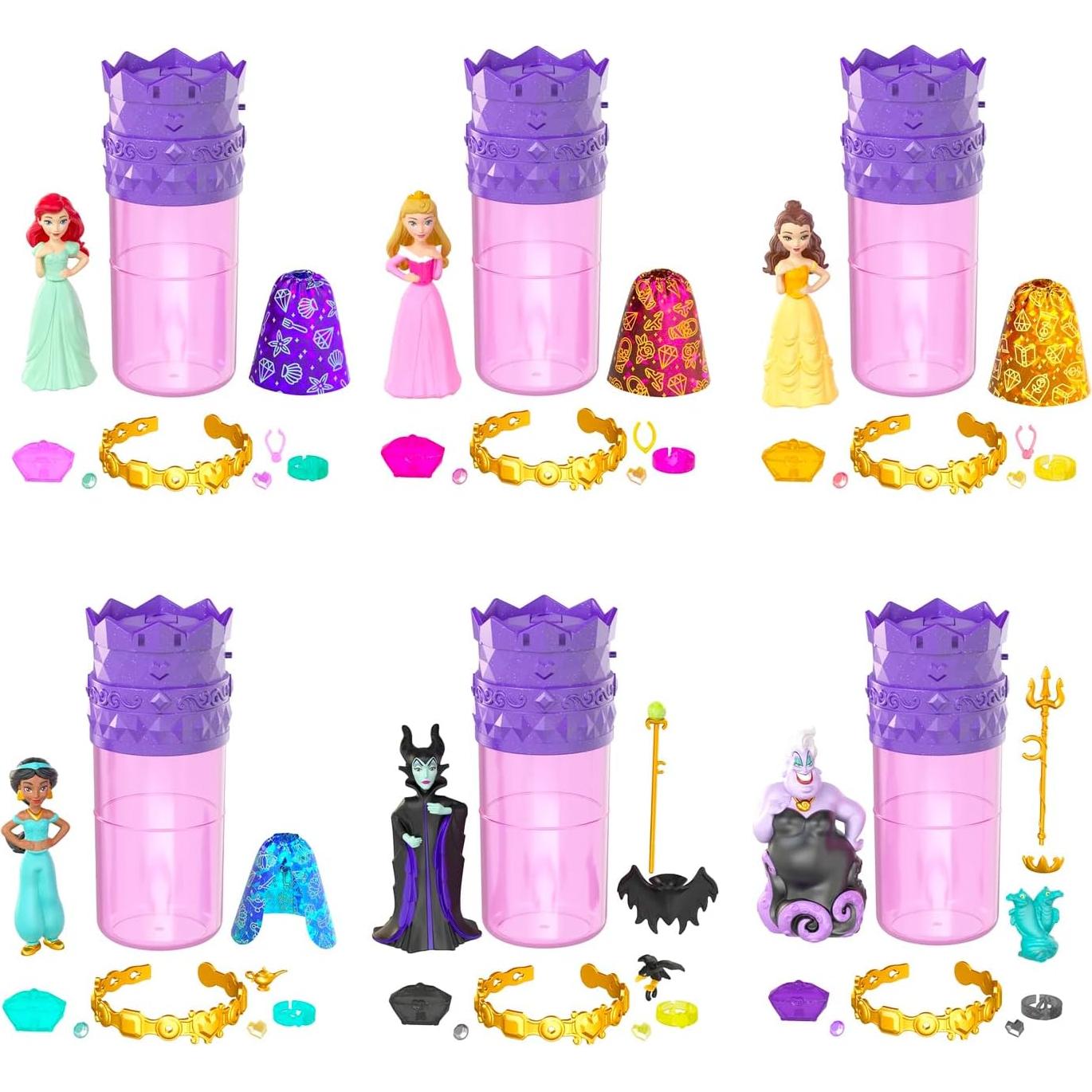 Juguetes de Revelación de Color Princesa Disney - 2 Cápsulas