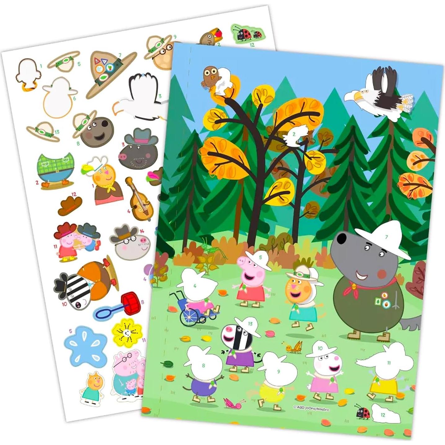 Paquete de 5 Libros de Pegatinas para Niños 2-4 Años - Disney