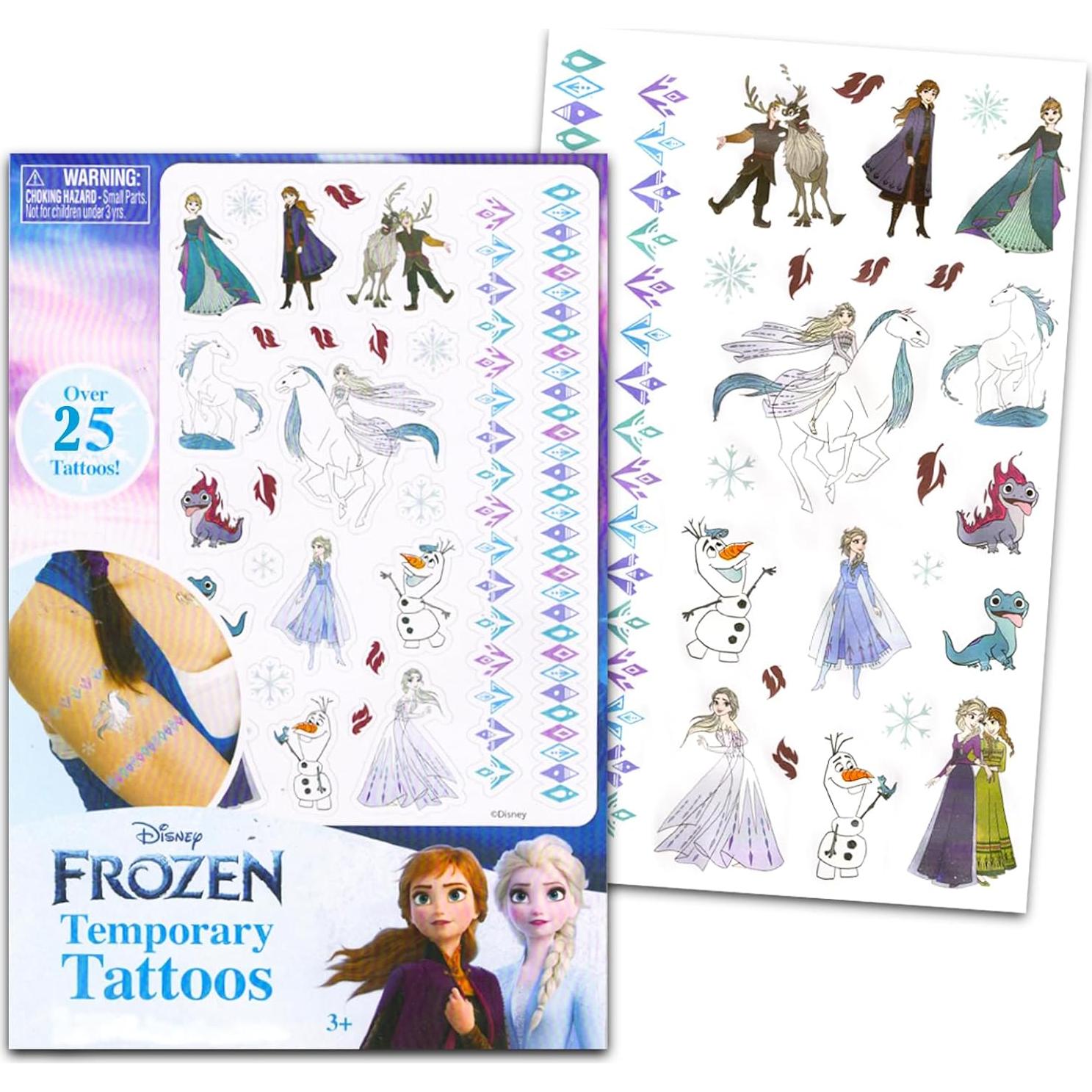 Hucha Cerámica Elsa Frozen + Stickers y Tatuajes - Disney