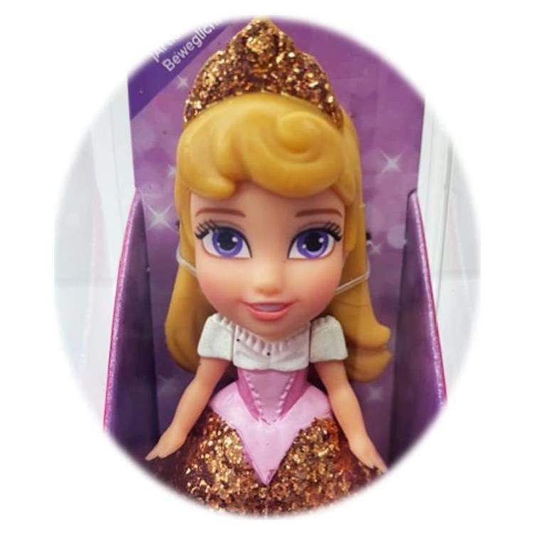 Muñeca Mini Poseable Princesa Disney Aurora 8.9 cm