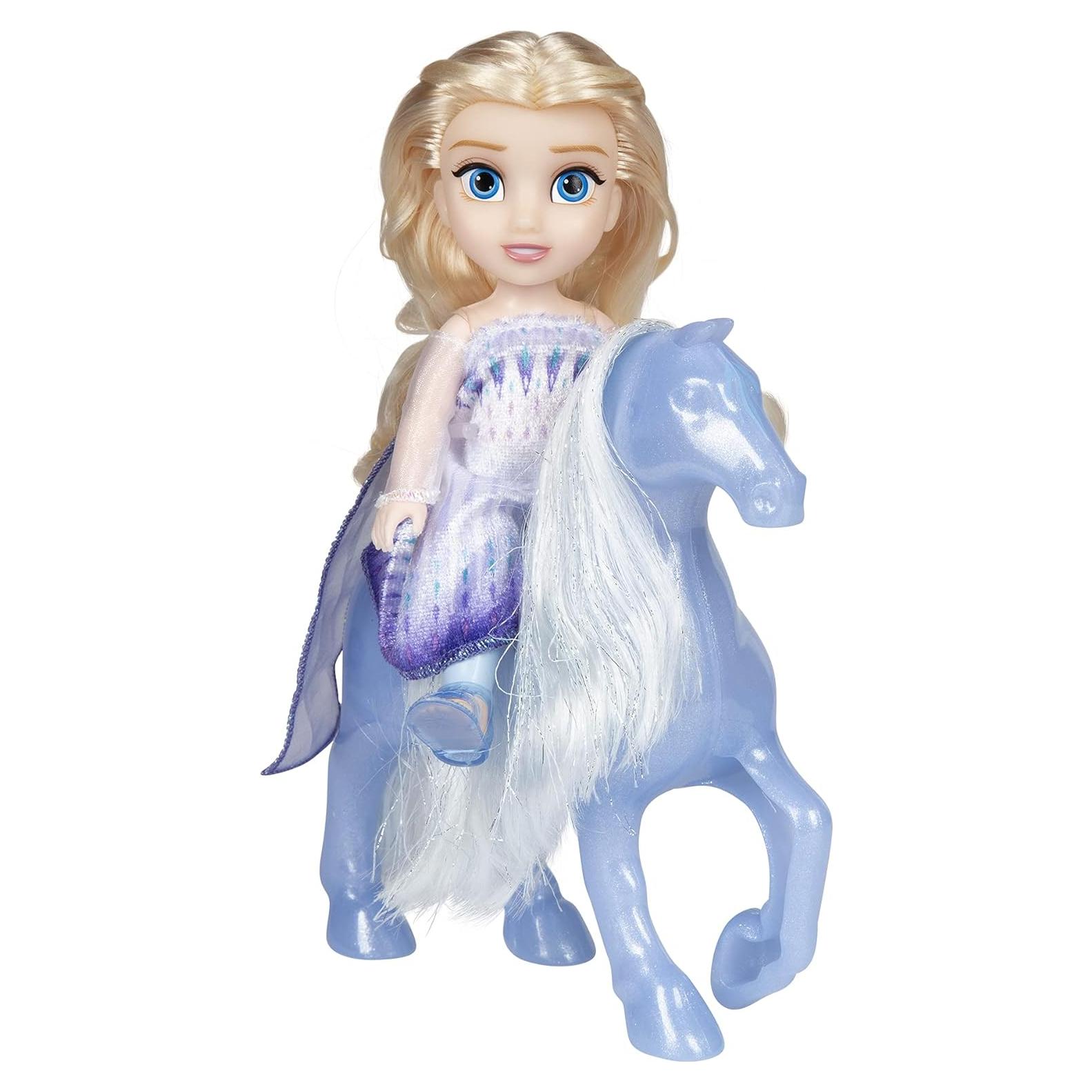 Muñeca Petite Elsa Reina de Nieve con Water Nokk - Disney