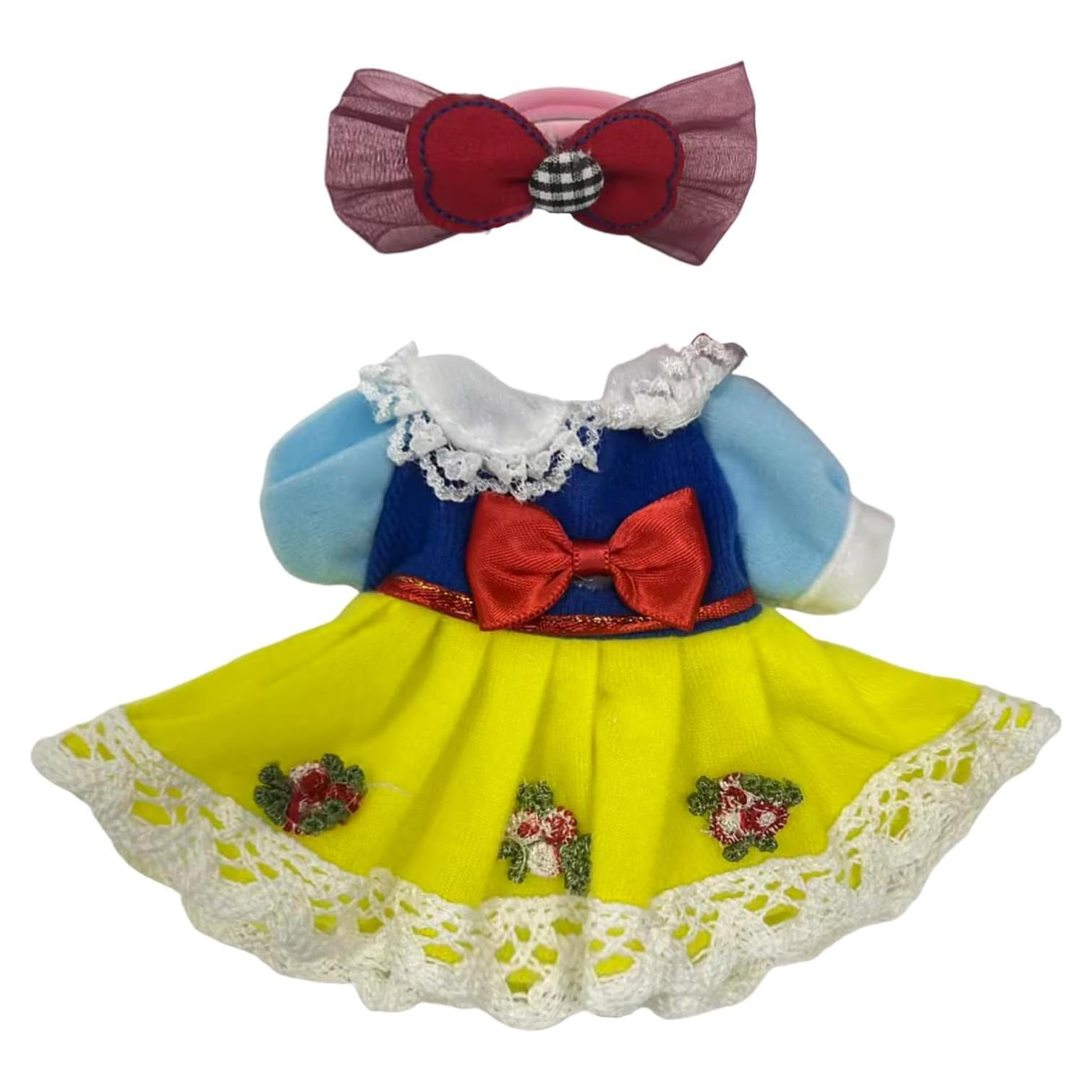 Conjunto Ropa para Muñeca 17cm PQQ001 Vestido Princesa