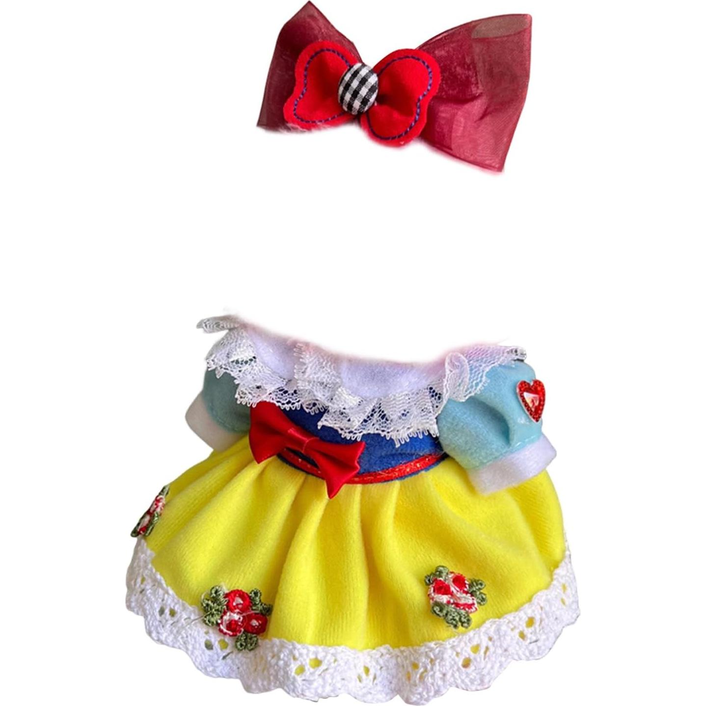 Conjunto Ropa para Muñeca 17cm PQQ001 Vestido Princesa