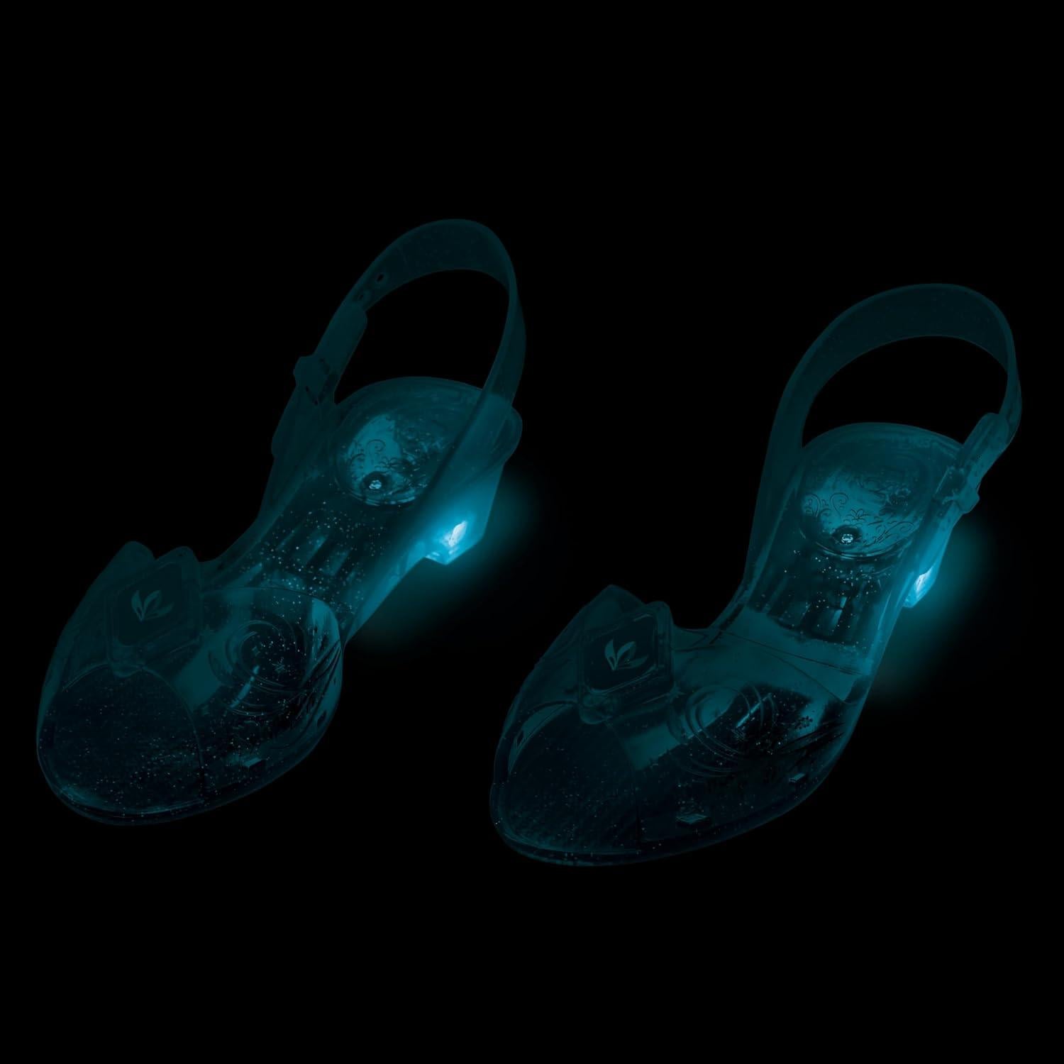 Zapatos Iluminados de Disfraz Anna Frozen - Talla Niños 11/12