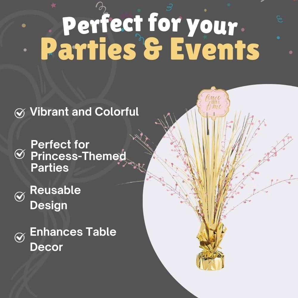 Centro de Mesa en Spray Amscan Princesa Disney 45.72 cm