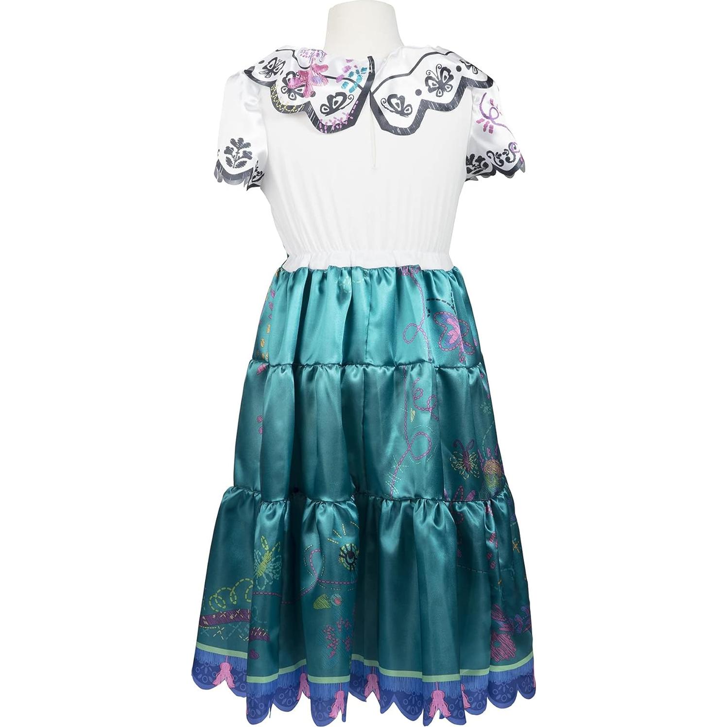 Vestido de Mirabel Disney Encanto para Niñas 3-6 Años