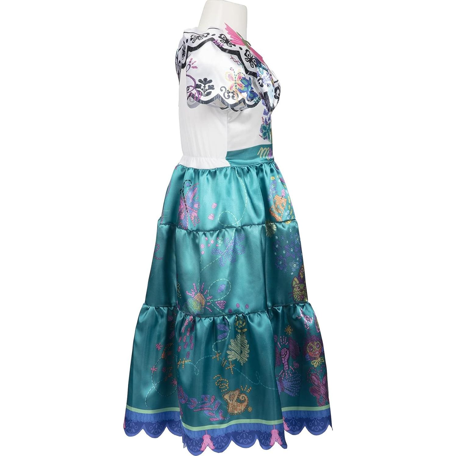 Vestido de Mirabel Disney Encanto para Niñas 3-6 Años