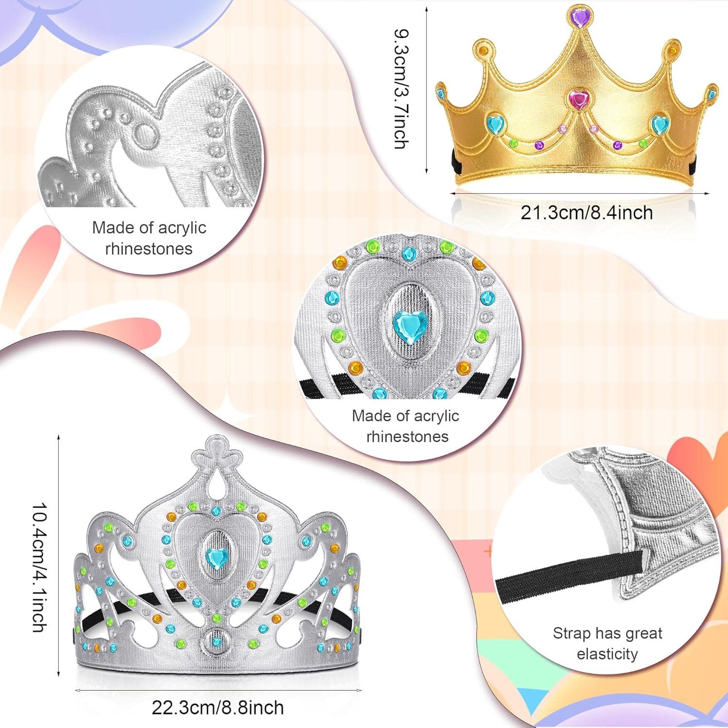 Kit de Coronas de Espuma Yaomiao 44 Piezas para Niños