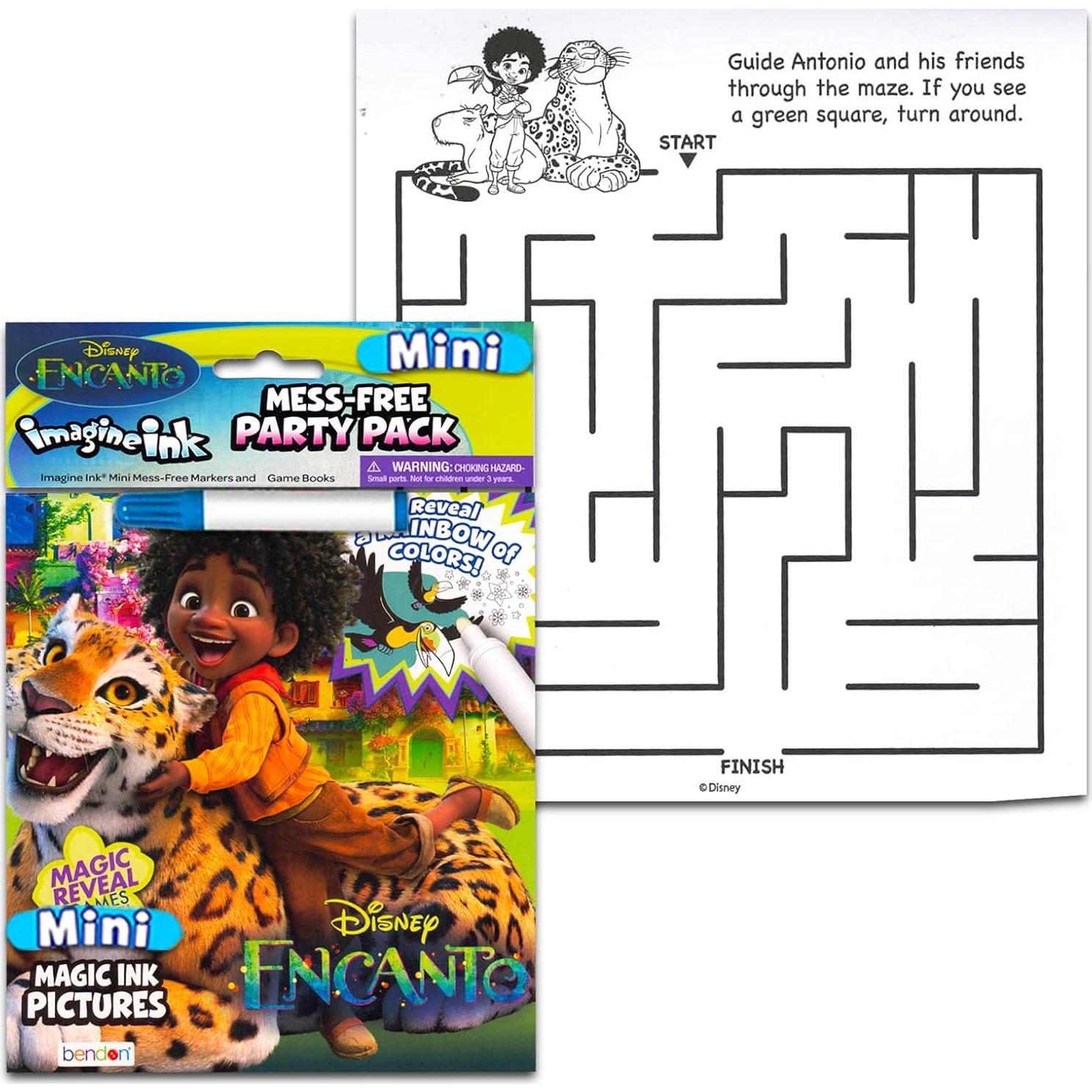 Conjunto de 8 Libros para Colorear Sin Desorden Bendon