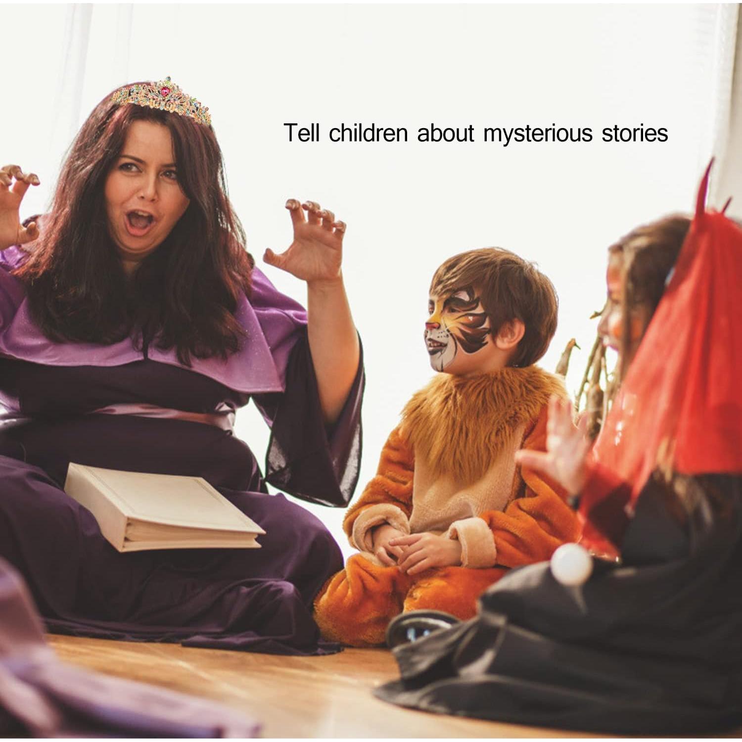 Conjunto Tiara y Corona VELSCRUN Cumpleaños - Banda Princesa