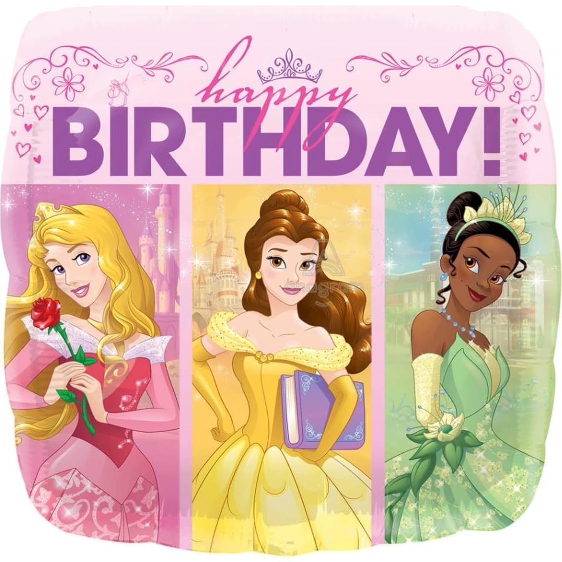 Suministros Fiesta Cumpleaños Princesa Anagram 8 Globos