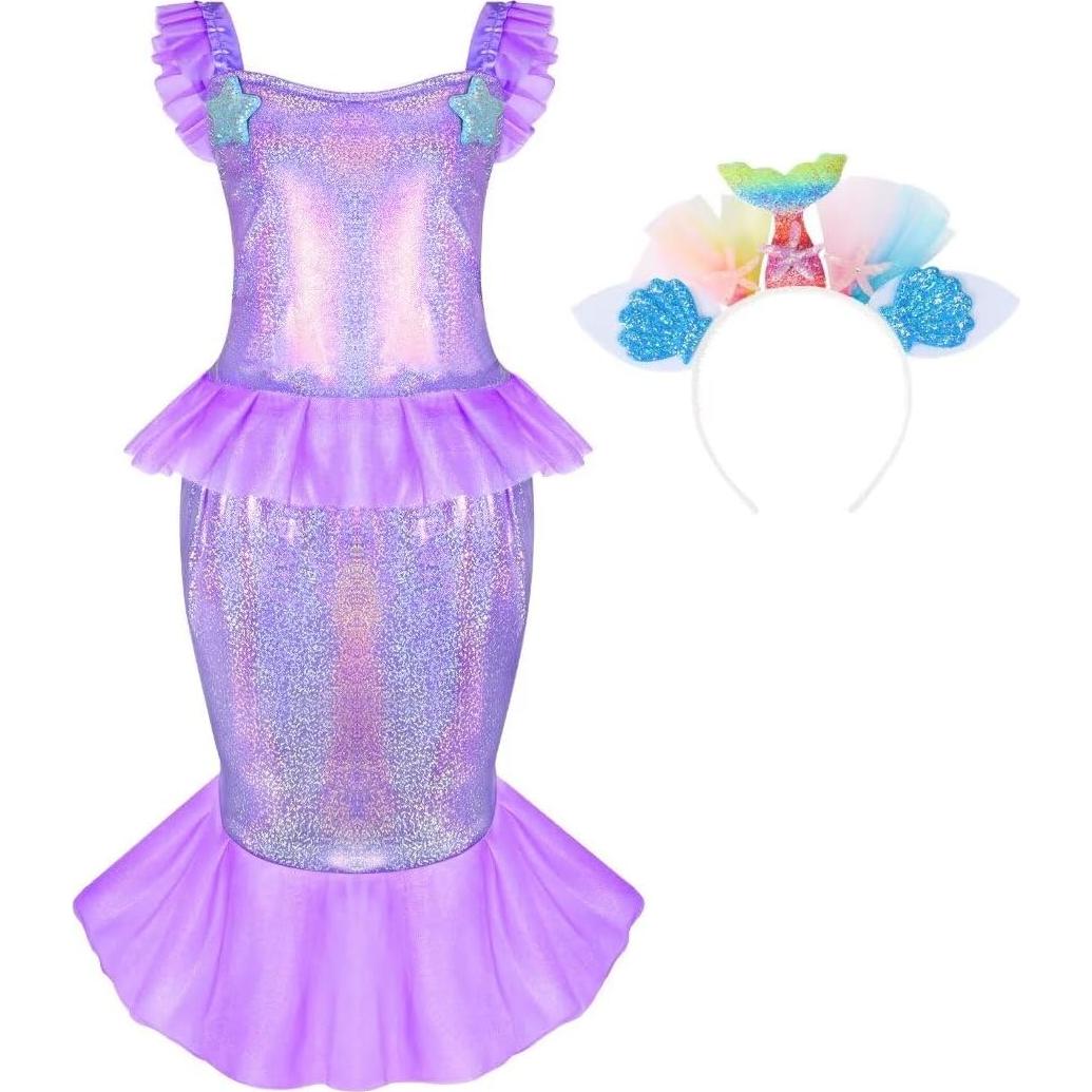 Disfraz de Princesa para Niñas Chillife - 4 Estilos, 3 a 6 Años