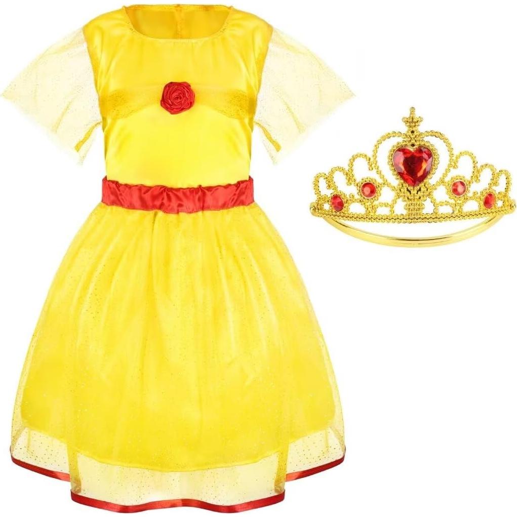 Disfraz de Princesa para Niñas Chillife - 4 Estilos, 3 a 6 Años