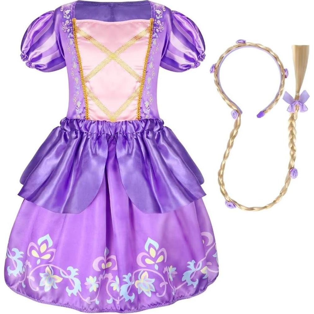 Disfraz de Princesa para Niñas Chillife - 4 Estilos, 3 a 6 Años