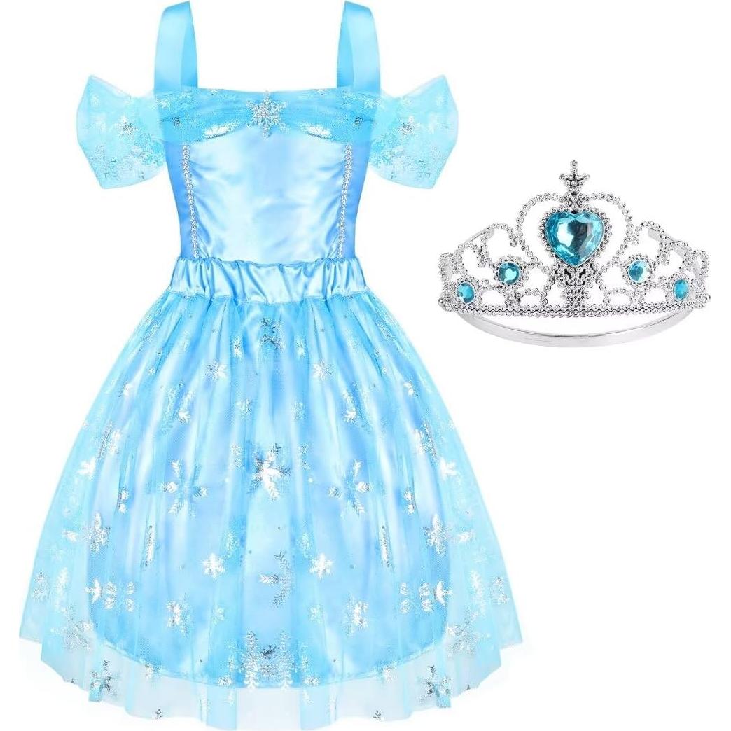 Disfraz de Princesa para Niñas Chillife - 4 Estilos, 3 a 6 Años