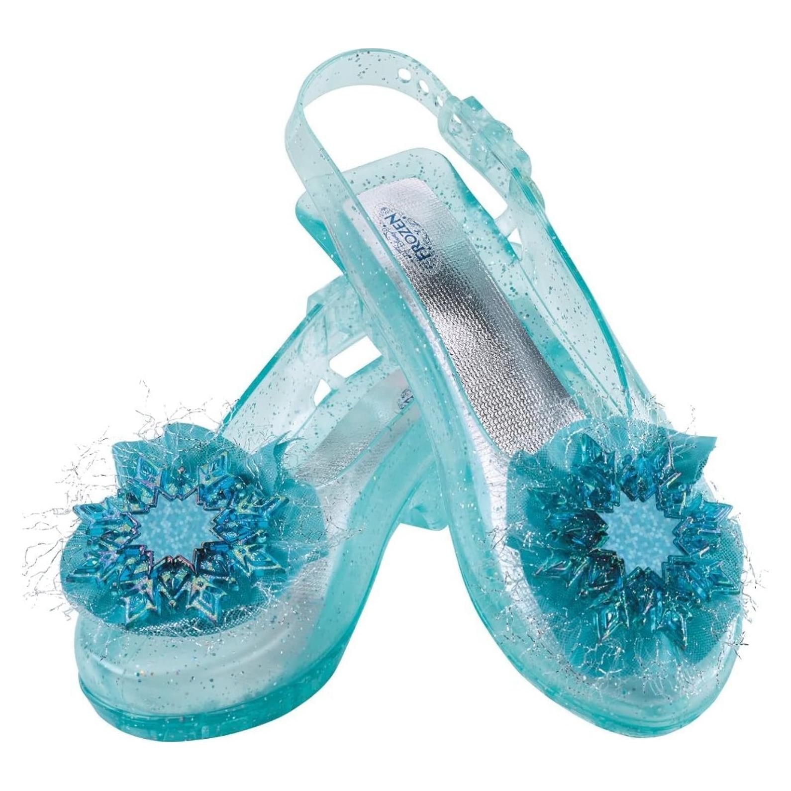 Zapatos Disfraz Elsa Frozen Niñas Ajustables