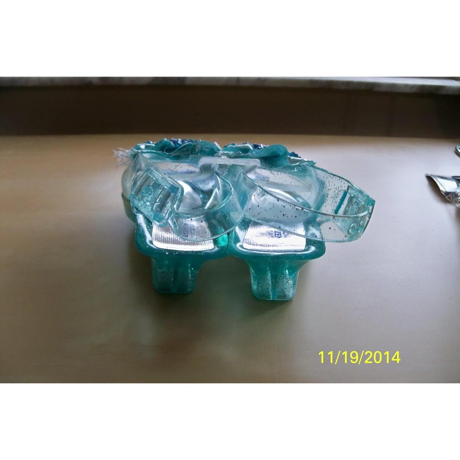 Zapatos Disfraz Elsa Frozen Niñas Ajustables