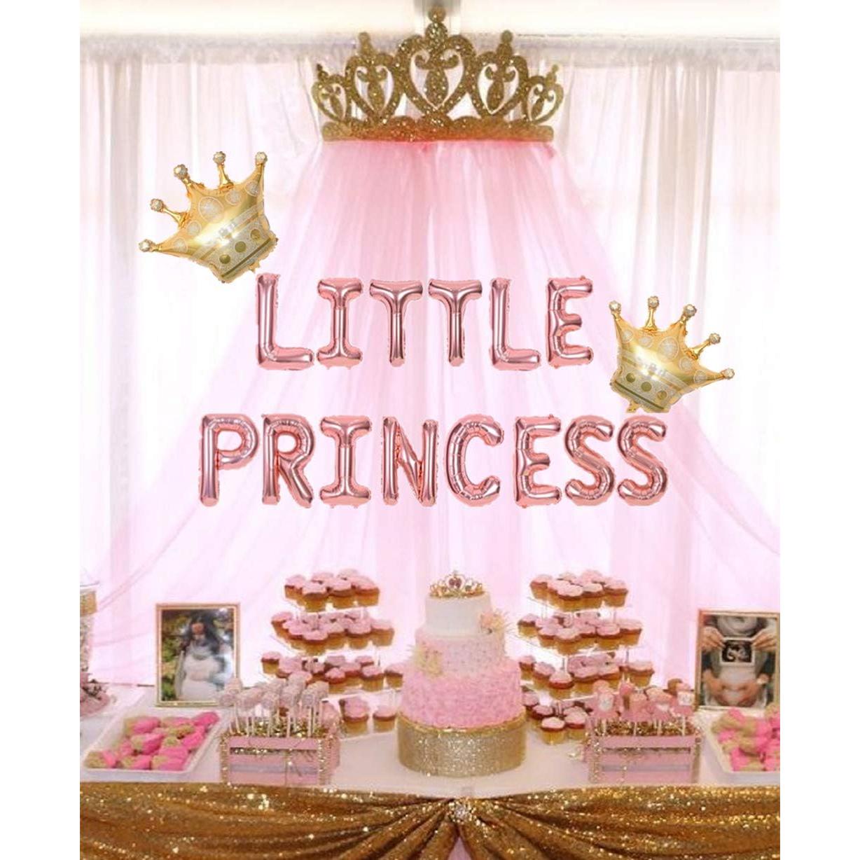 Decoración Baby Shower Princesa JeVenis - Globos y Fiesta Infantil