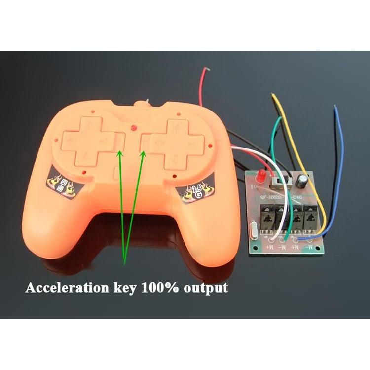 Kit de Barco RC 4 Canales 2.4G COKOLATIA con Motores 180