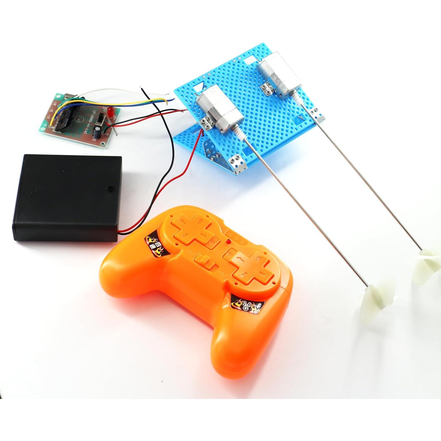 Kit de Barco RC 4 Canales 2.4G COKOLATIA con Motores 180