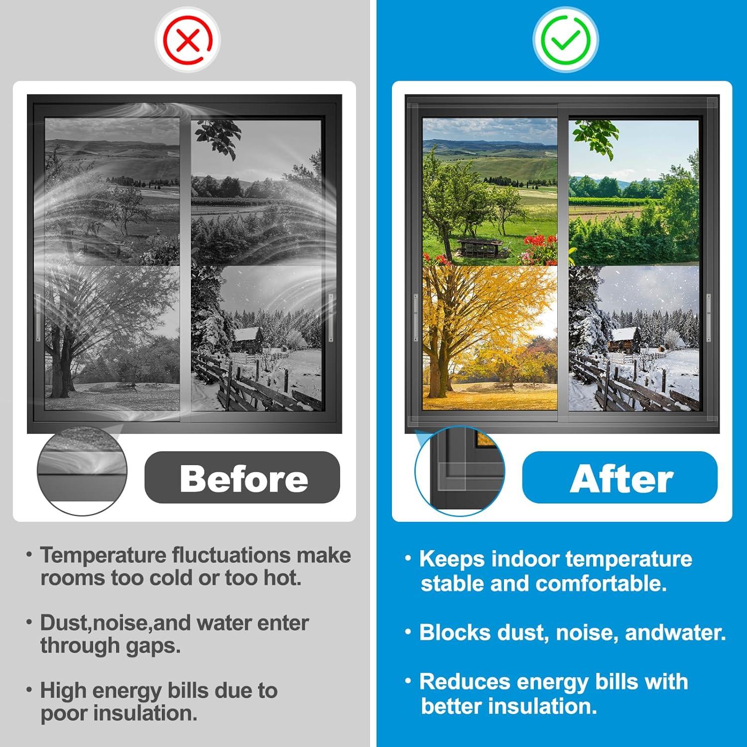 Cinta Selladora Impermeable Eterart 2" x 9.14m para Ventanas