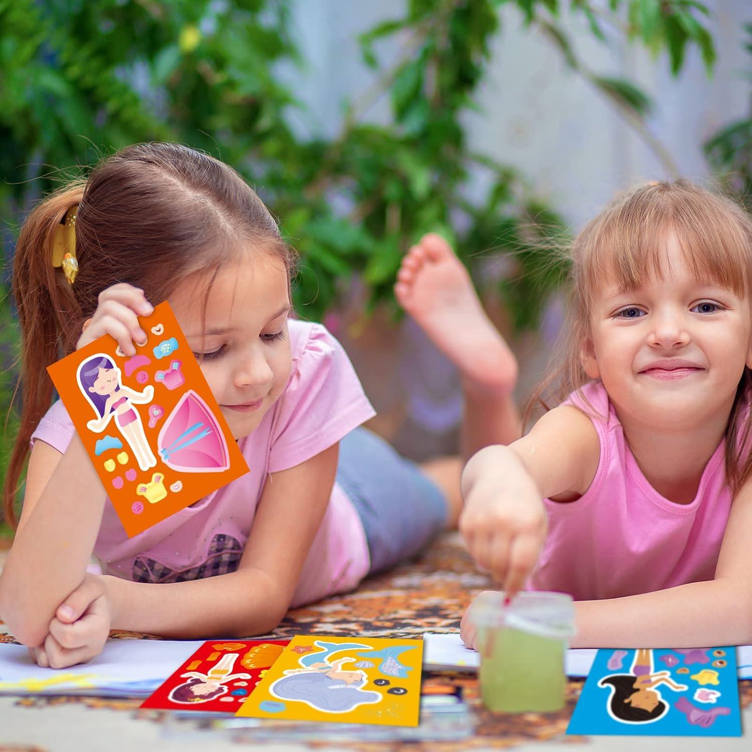 48 Pegatinas de Princesa Zonon para Manualidades y Fiestas