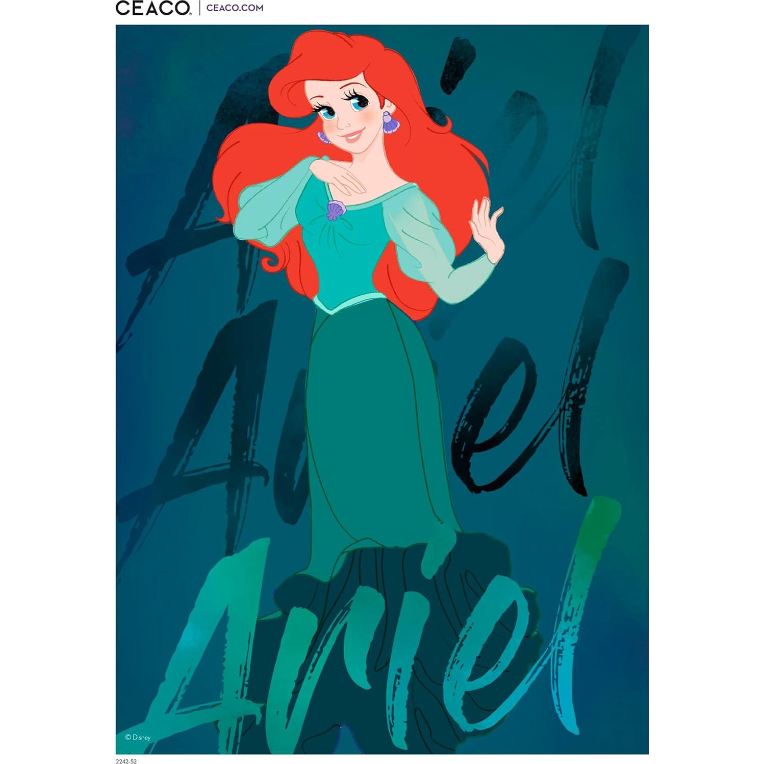 Rompecabezas Ceaco Ariel Disney 200 Piezas 38x38 cm