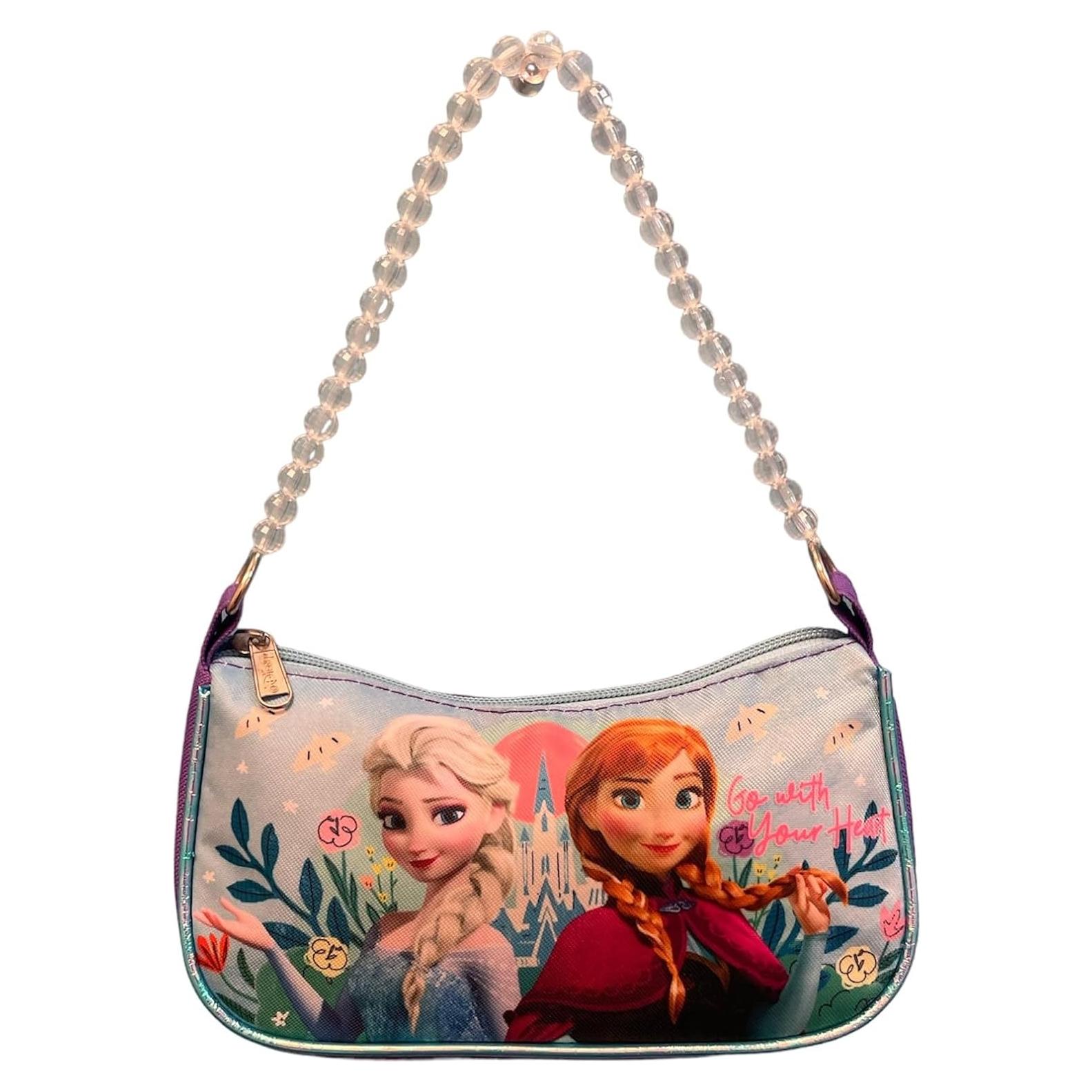 Bolso de Hombro para Niña Ruz Disney Frozen con Asa de Perlas