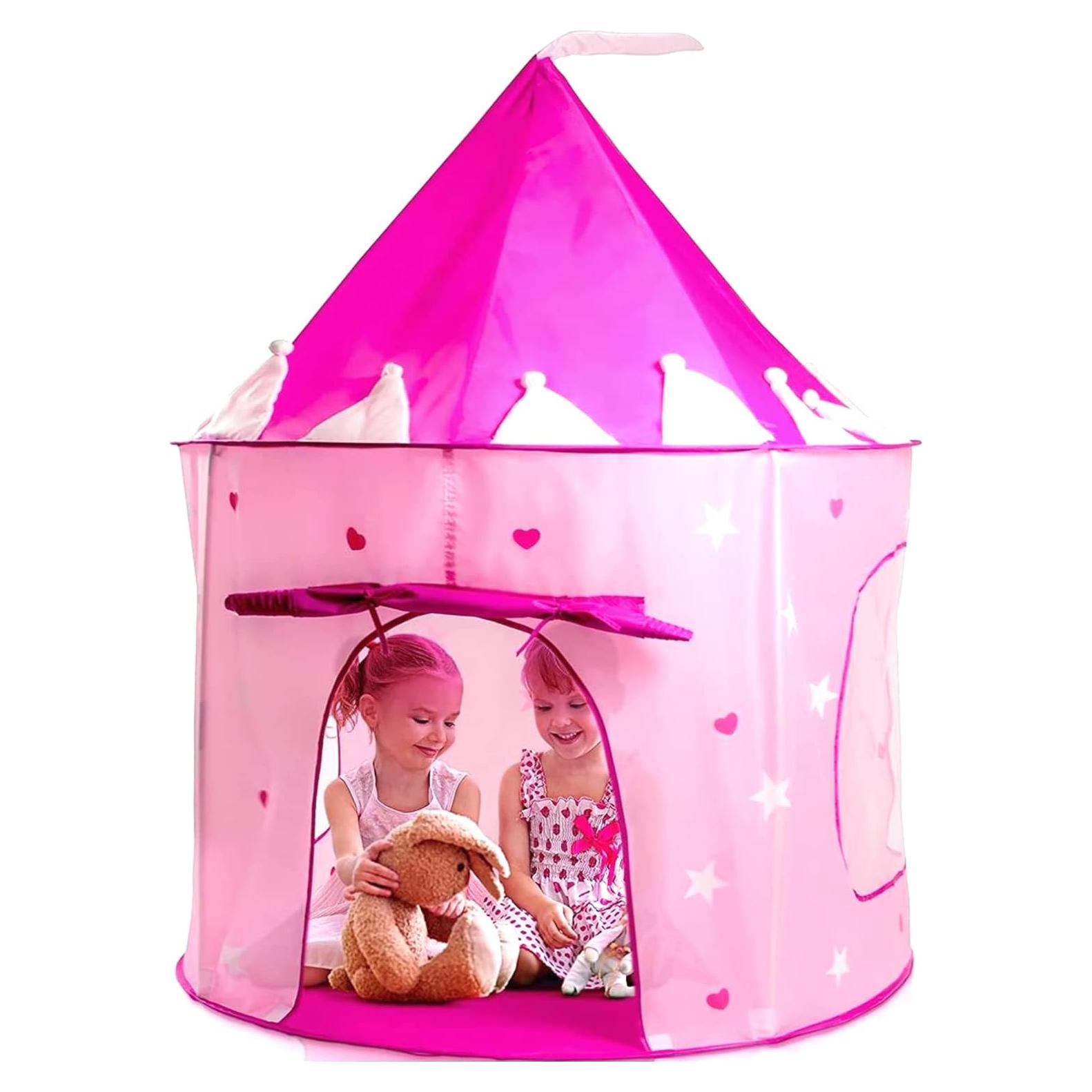 Carpa de Juego Princesa Castillo Rosa Play22 - Plegable 1.02 kg