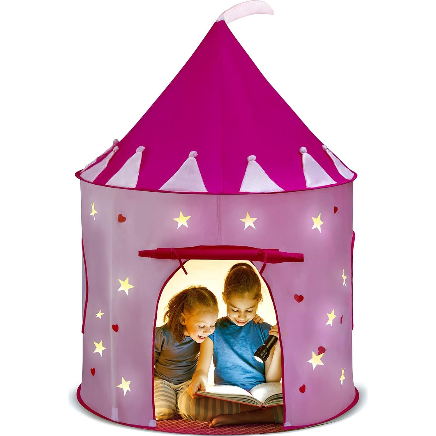 Carpa de Juego Princesa Castillo Rosa Play22 - Plegable 1.02 kg