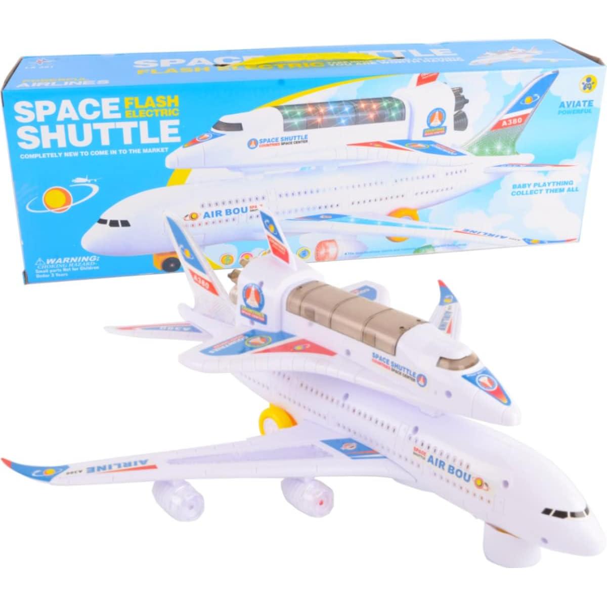 Juguete de Avión Eléctrico A380 Liberty Imports con Luces y Sonidos