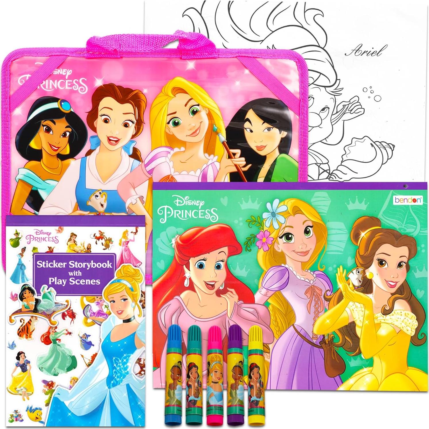 Conjunto de Actividades de Escritorio Disney Princesa - 33x25cm
