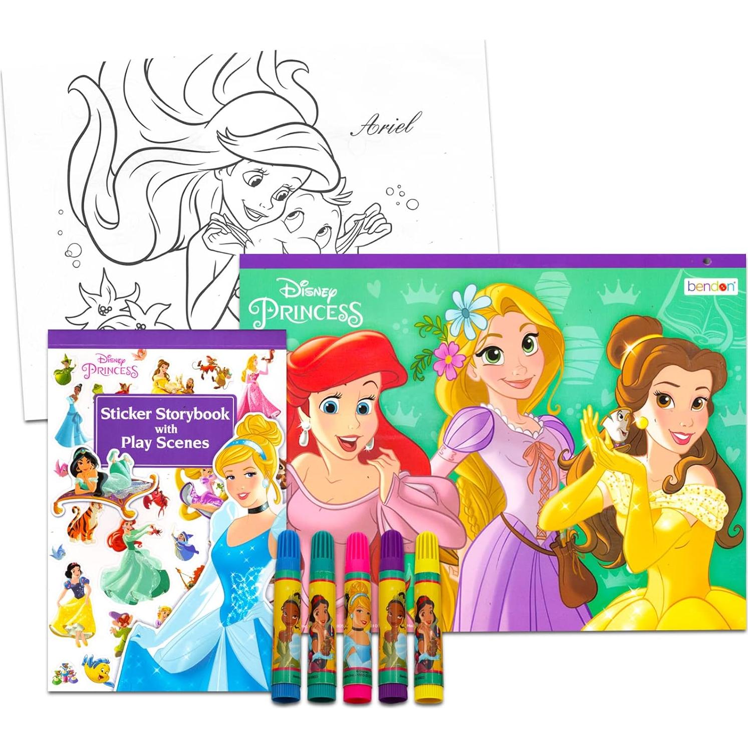 Conjunto de Actividades de Escritorio Disney Princesa - 33x25cm