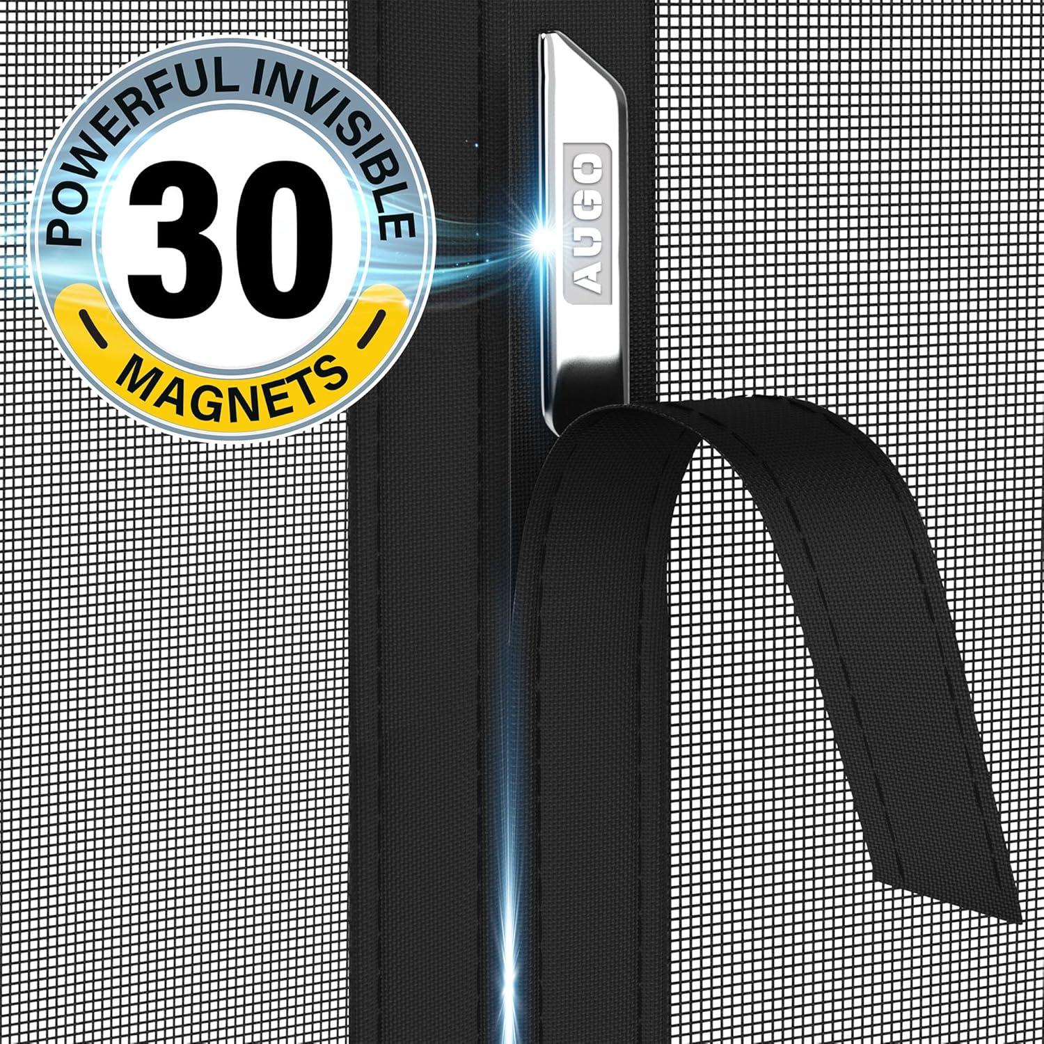 Pantalla de Puerta de Garaje AUGO 2.74x2.13m Malla Fibra Vidrio