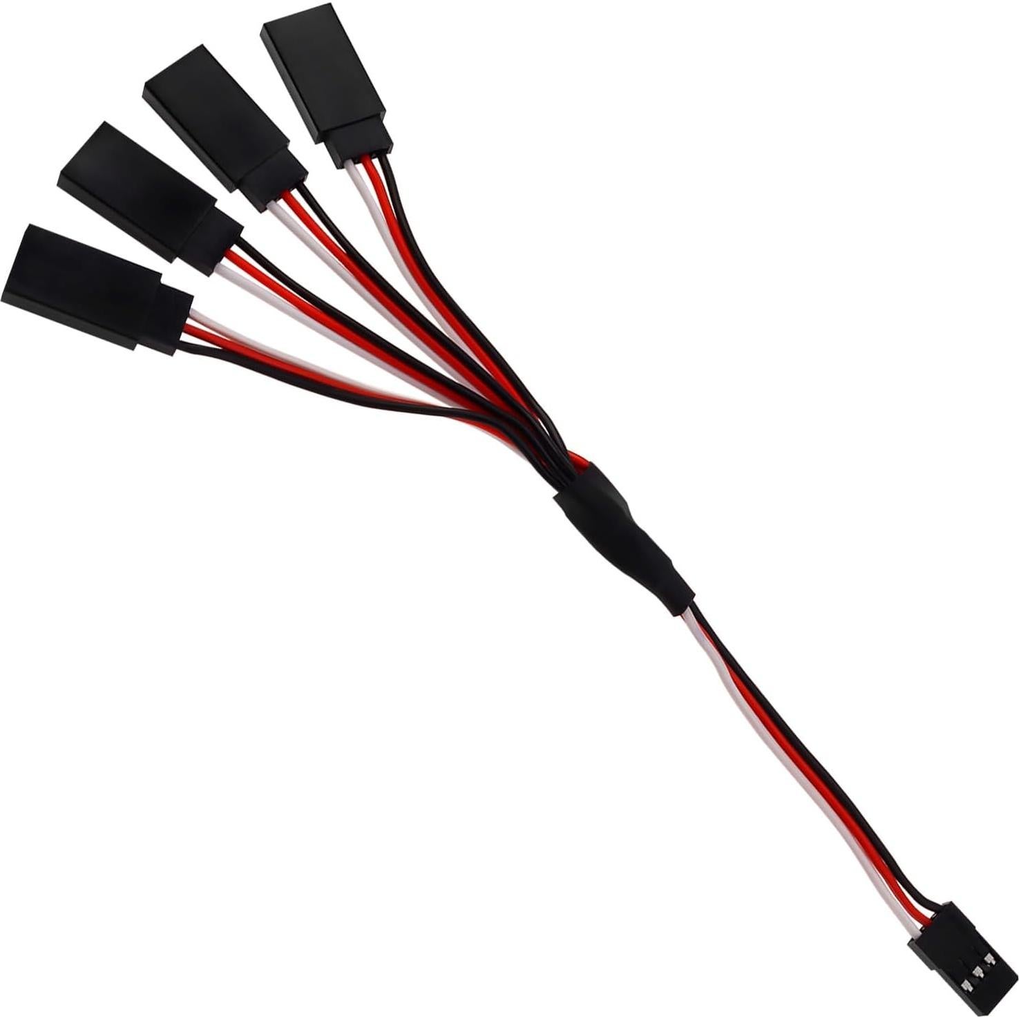 6 Piezas Conector JST Macho a 4 Hembra 15cm DiGiYes