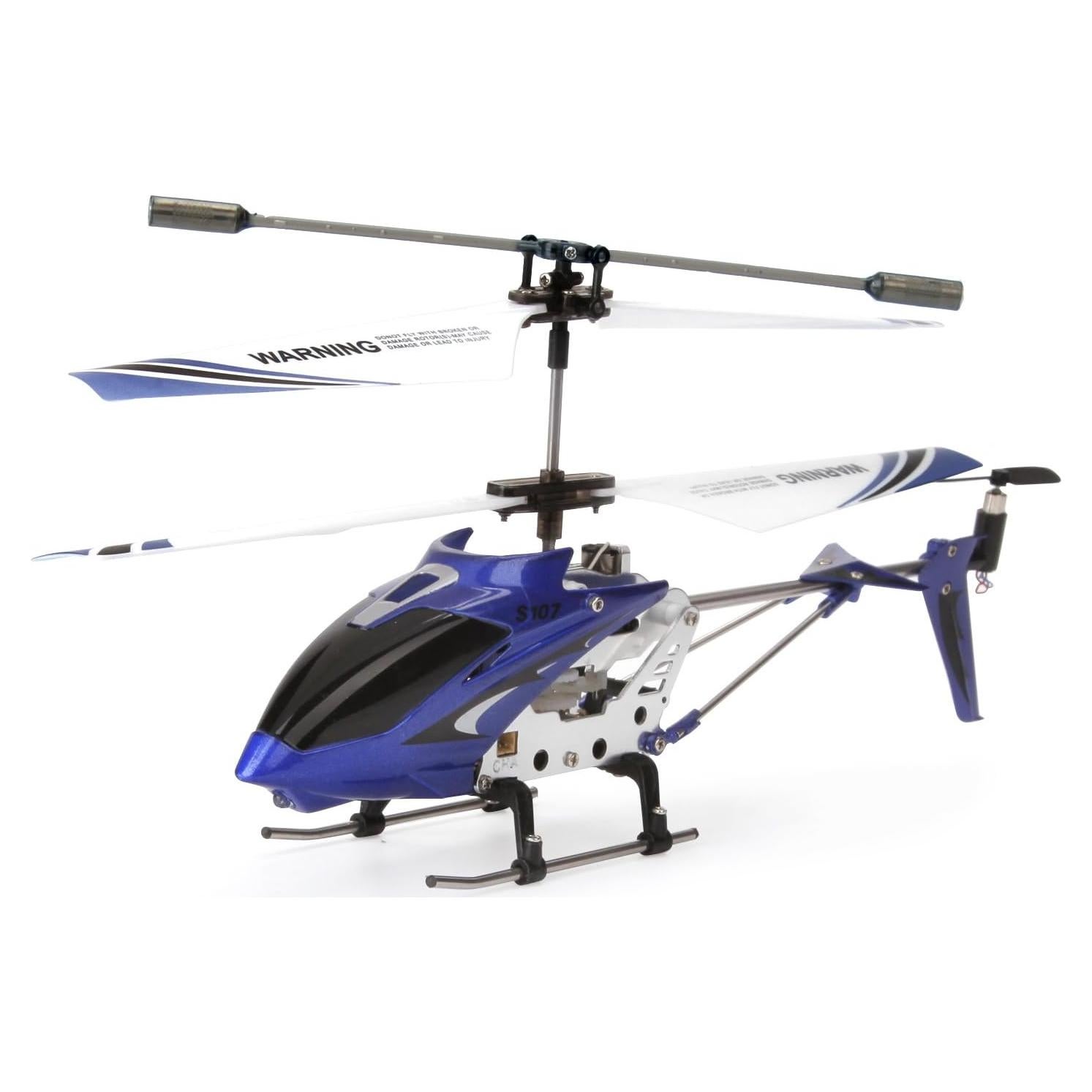Helicóptero RC SYMA S107G 3 Canales Giroscopio Azul
