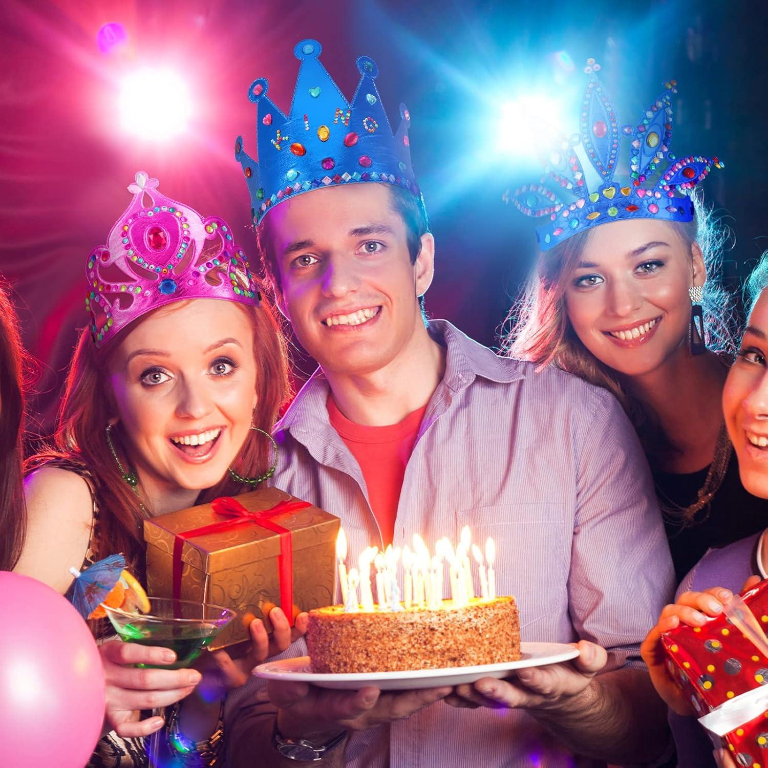 Civaner Kit 17 Piezas Coronas de Princesa DIY para Fiesta