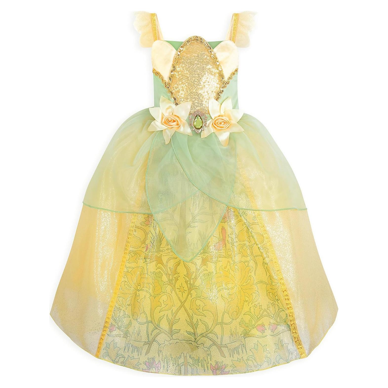 Disfraz de Princesa Tiana Disney para Niñas - 3 Años - Verde