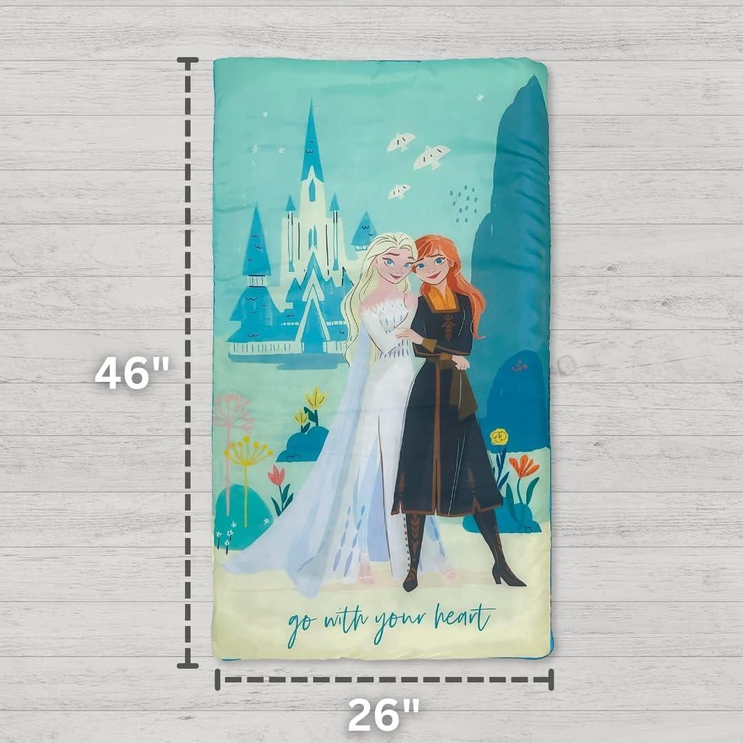 Juego de Bolsa de Dormir y Bandolera Frozen 2 Franco 116x66 cm