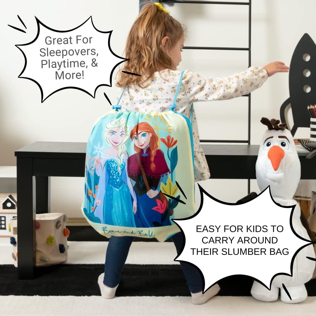 Juego de Bolsa de Dormir y Bandolera Frozen 2 Franco 116x66 cm