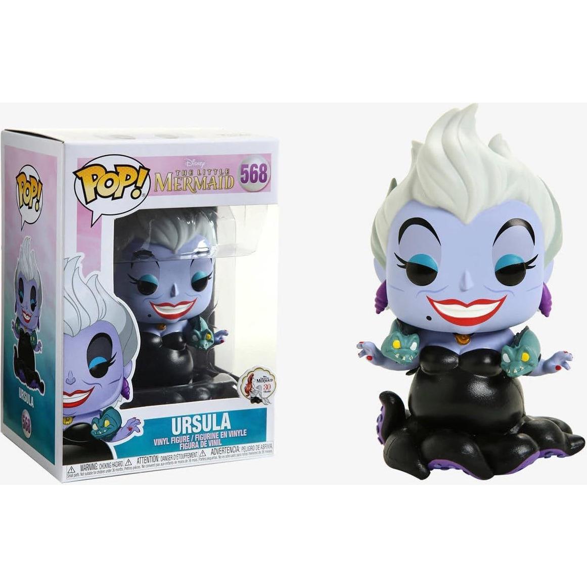 Figura Funko Pop! Disney La Sirenita Úrsula con Anguilas 9.5 cm