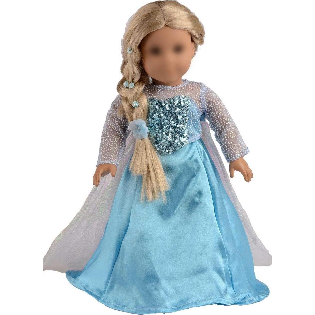 Vestido de Princesa y Reina para Muñecas 18" Sweet Dolly