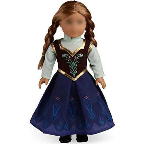 Vestido de Princesa y Reina para Muñecas 18" Sweet Dolly