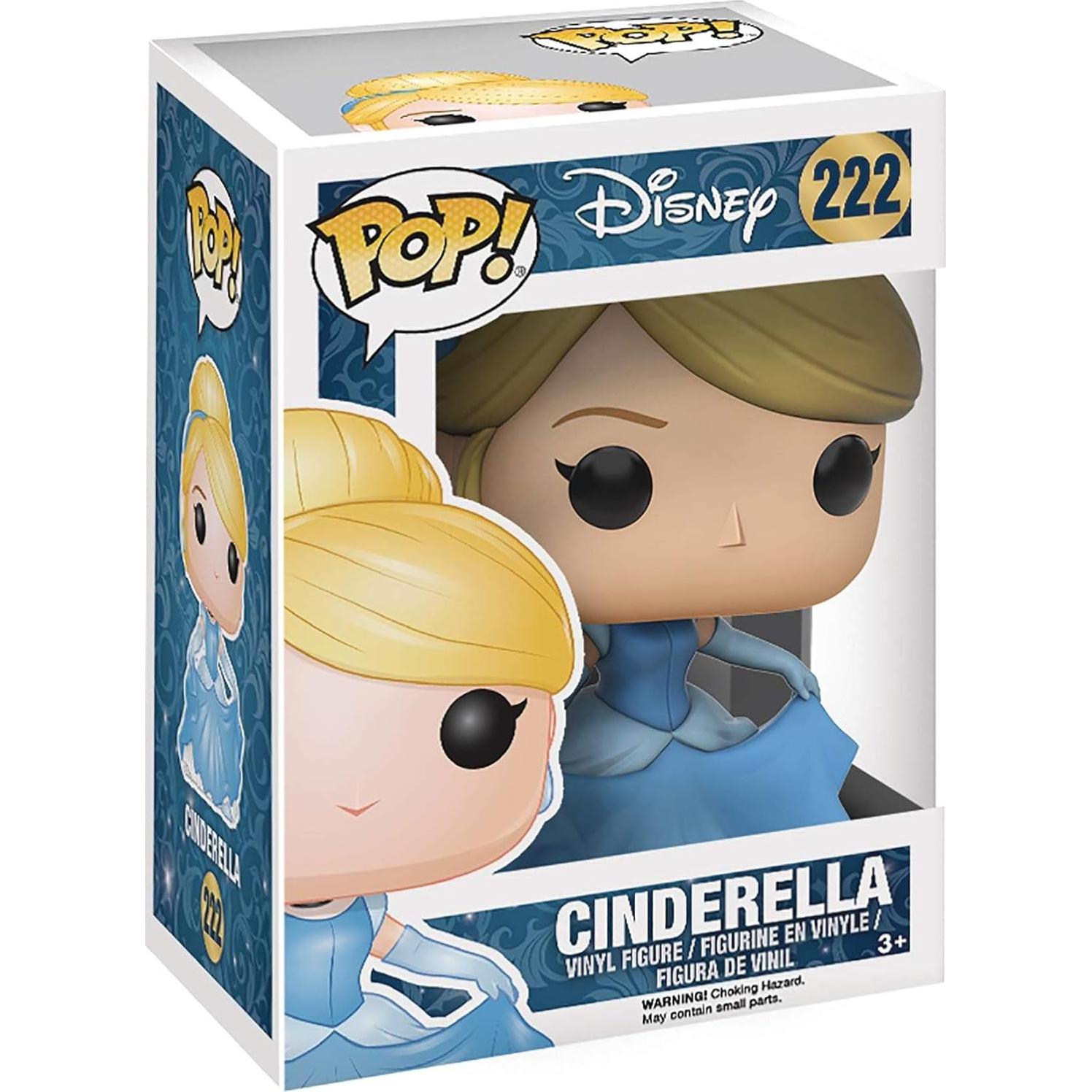 Figura de Vinilo Funko Pop! Cenicienta Disney 9.5cm con Protector