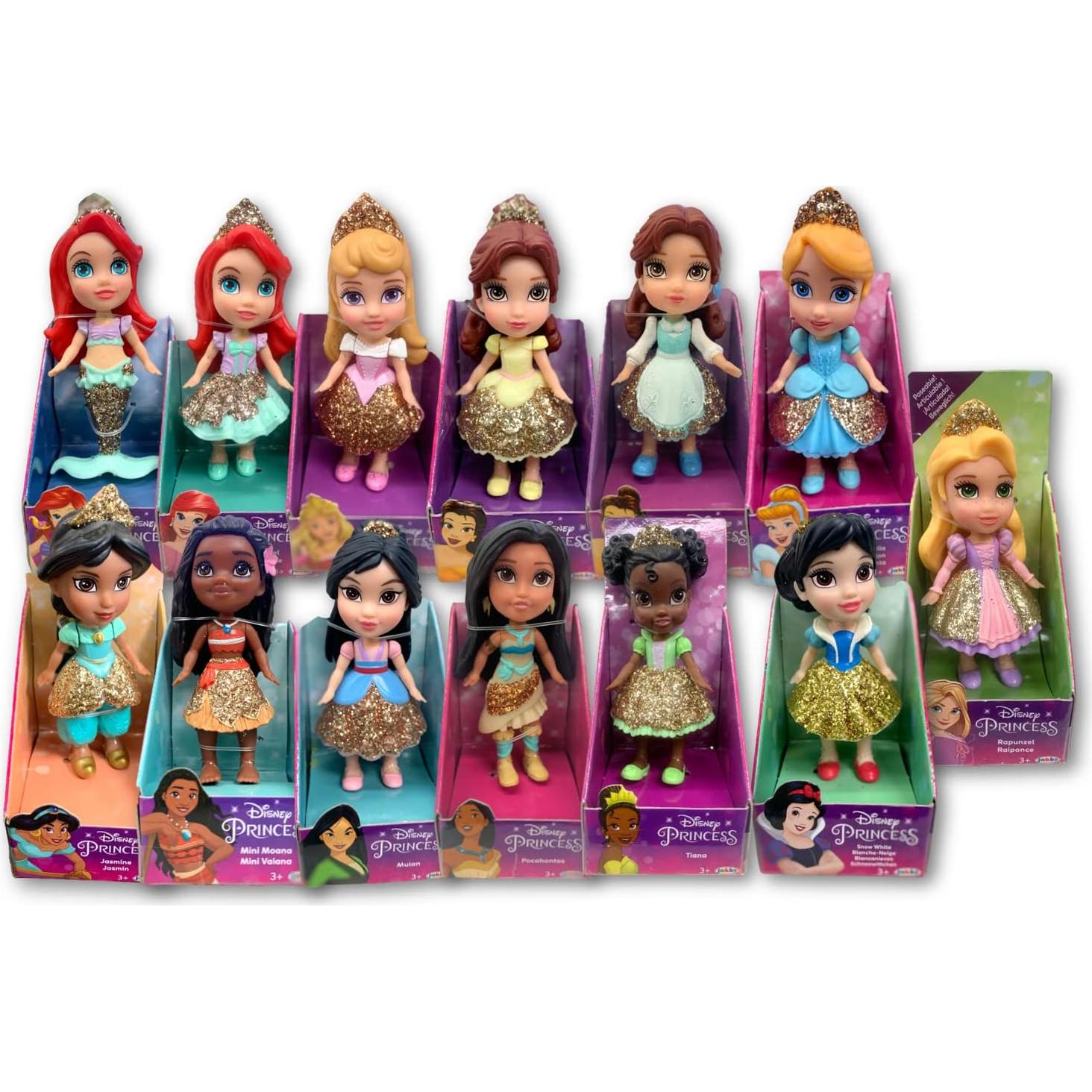 Muñeca Mini Poseable Princesa Disney Moana 8.9 cm