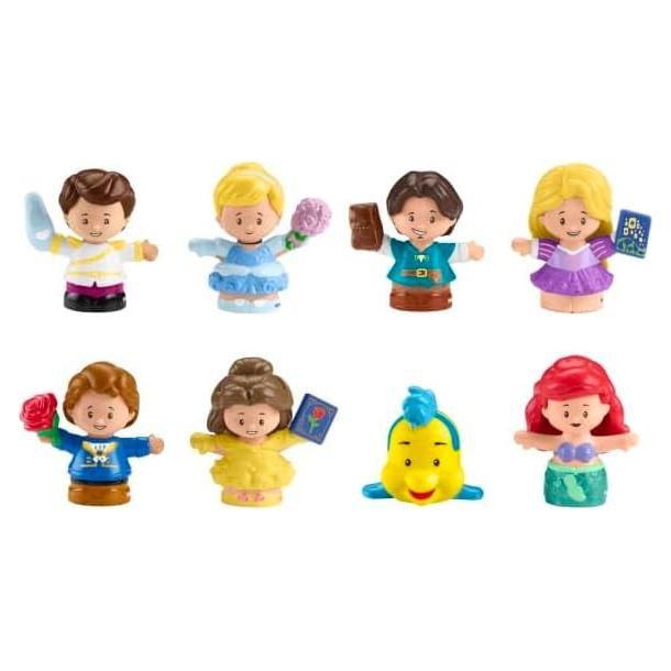 Figuras de Princesas Disney Fisher-Price 8 Piezas para Niños