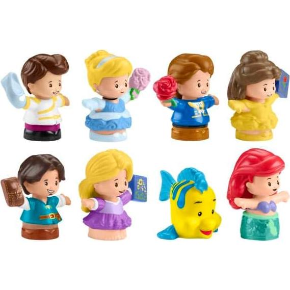 Figuras de Princesas Disney Fisher-Price 8 Piezas para Niños