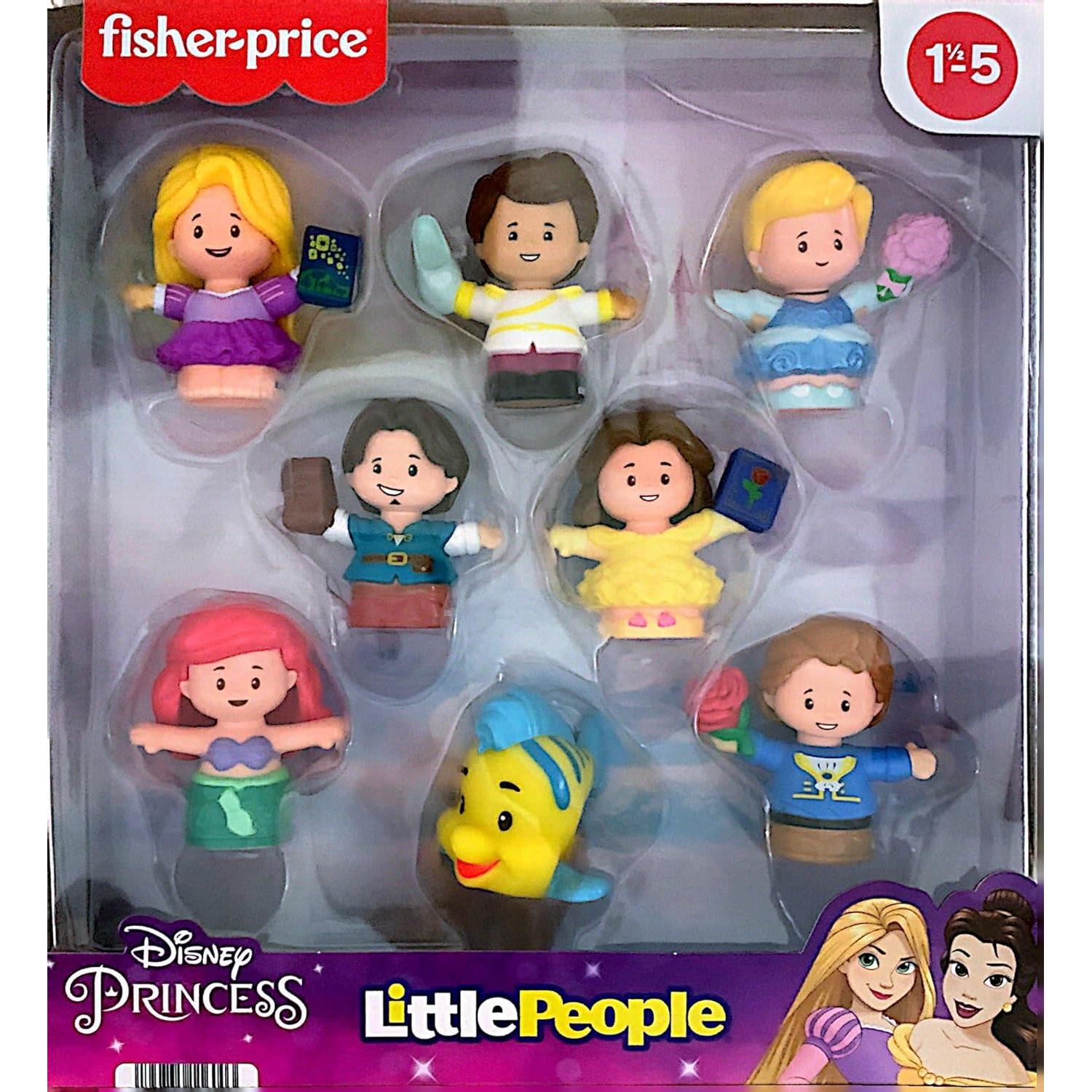 Figuras de Princesas Disney Fisher-Price 8 Piezas para Niños