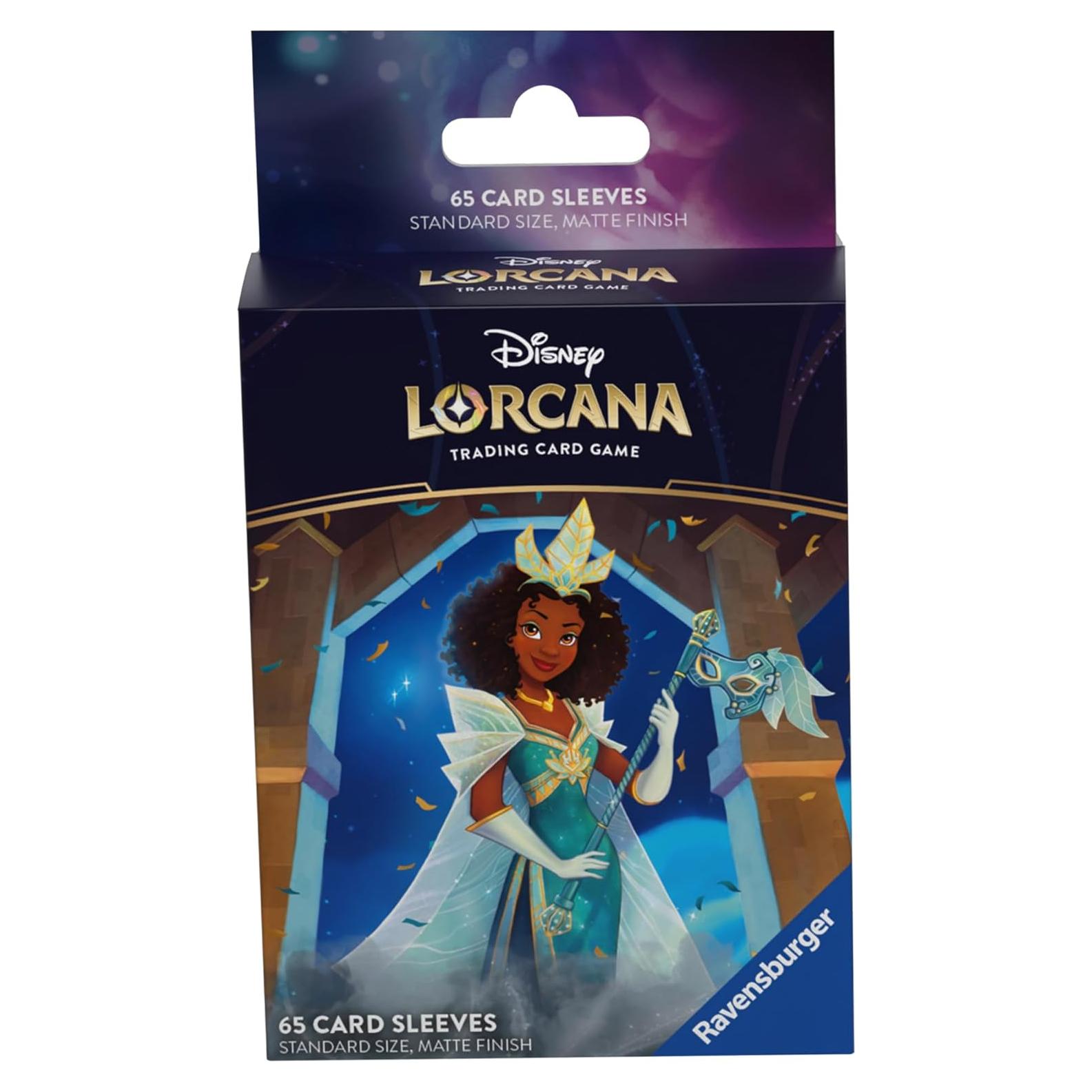 Mangas para cartas TCG Ravensburger Disney Lorcana Tiana 65 Unidades